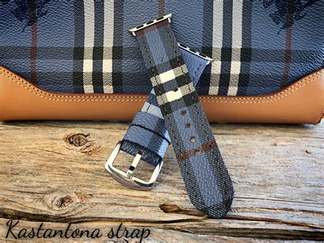 burberry watch nato strap|authentic burberry apple watch band.